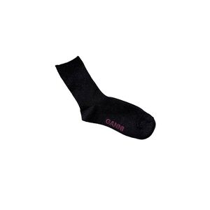 Ganni Black Sparkly Socks